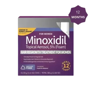 קירקלנד מינוקסידיל קצף לנשים 12 חודשים